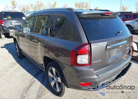 2017 Jeep Compass High Altitude 4X4 из США, поврежденный, VIN 1C4NJDEB2HD167680